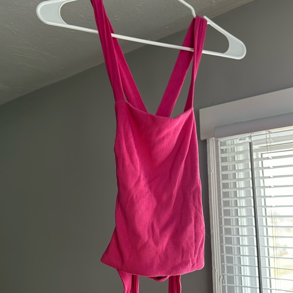 Pink Open Back Tank - Picture 3 of 3